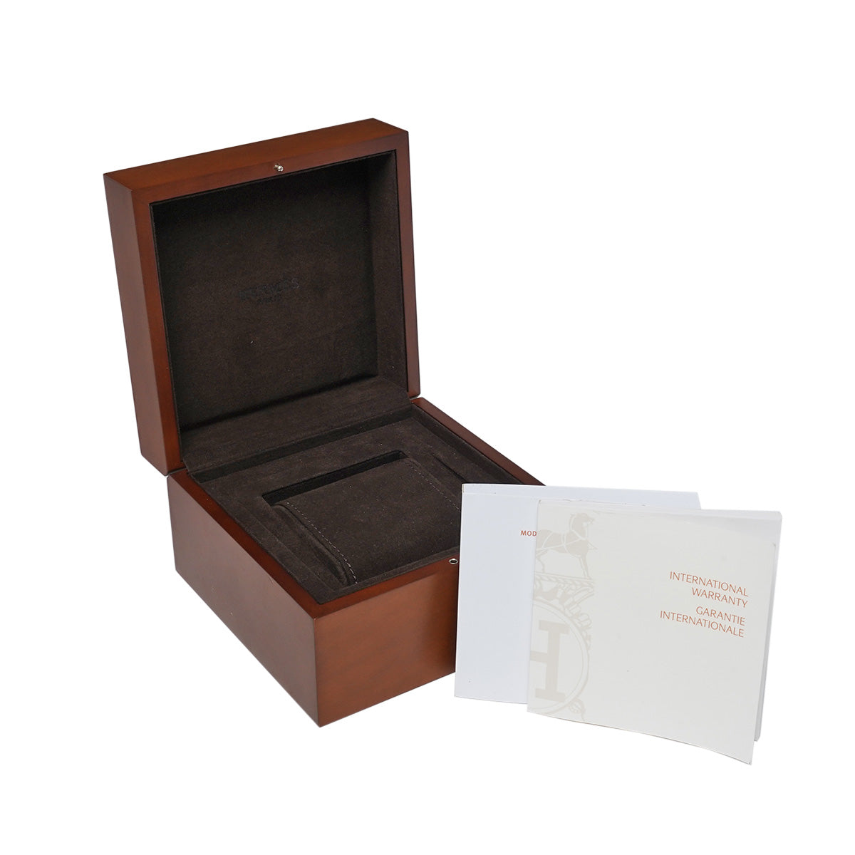 Slim de Hermes Bezel Diamond CA2.171 White MOP HERMES Ladies [Pre-owned].