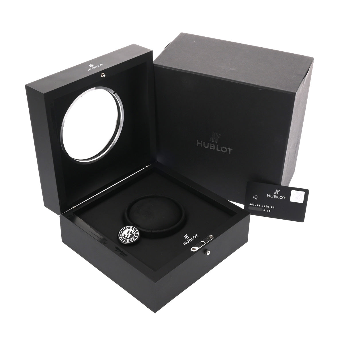 Big Bang Unico Titanium Titanium Ceramic 441.NM.1170.RX Skeleton HUBLOT Men's [Pre-Owned].