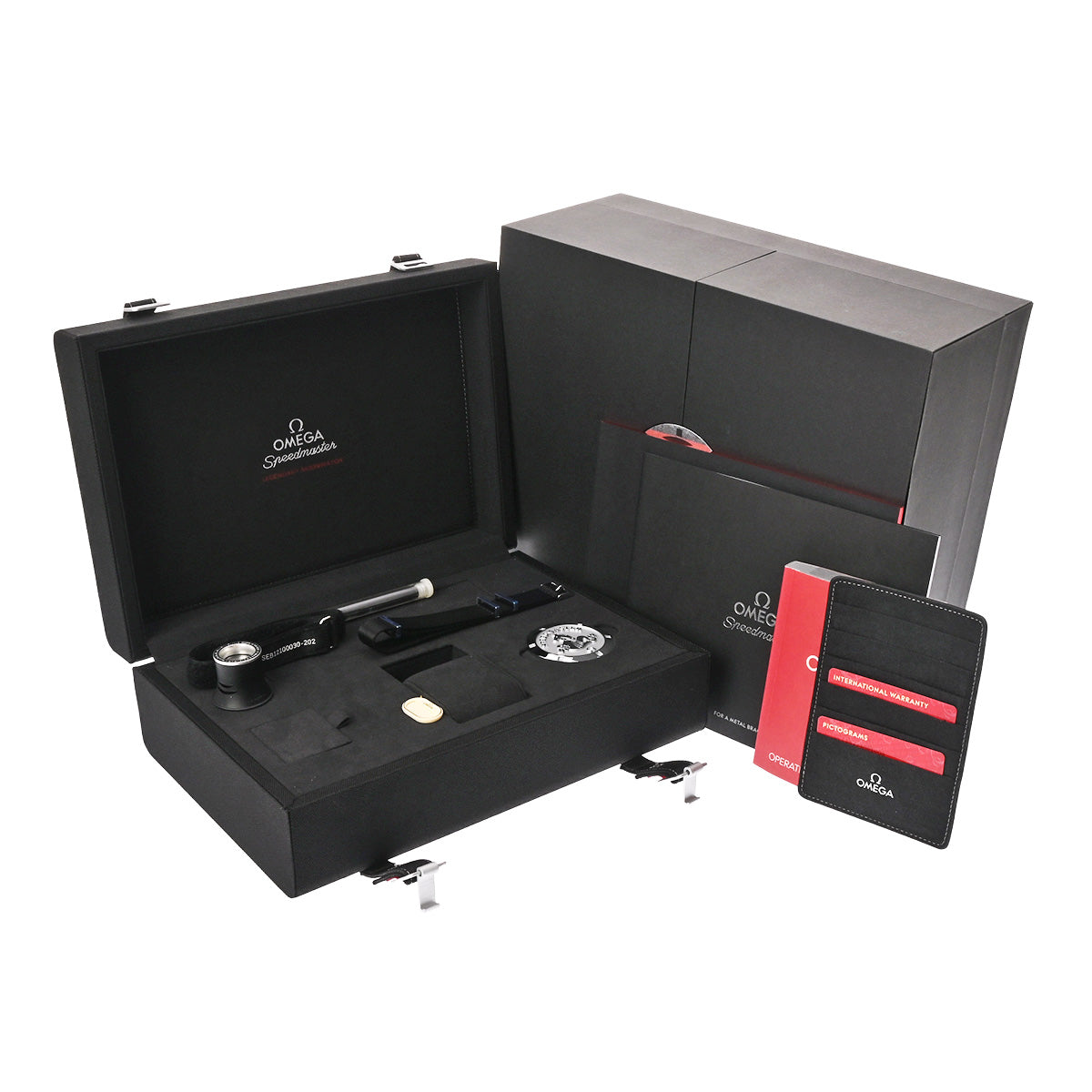 Speedmaster Moonwatch Professional 311.30.42.30.01.006 Black OMEGA Men's [Pre-owned].