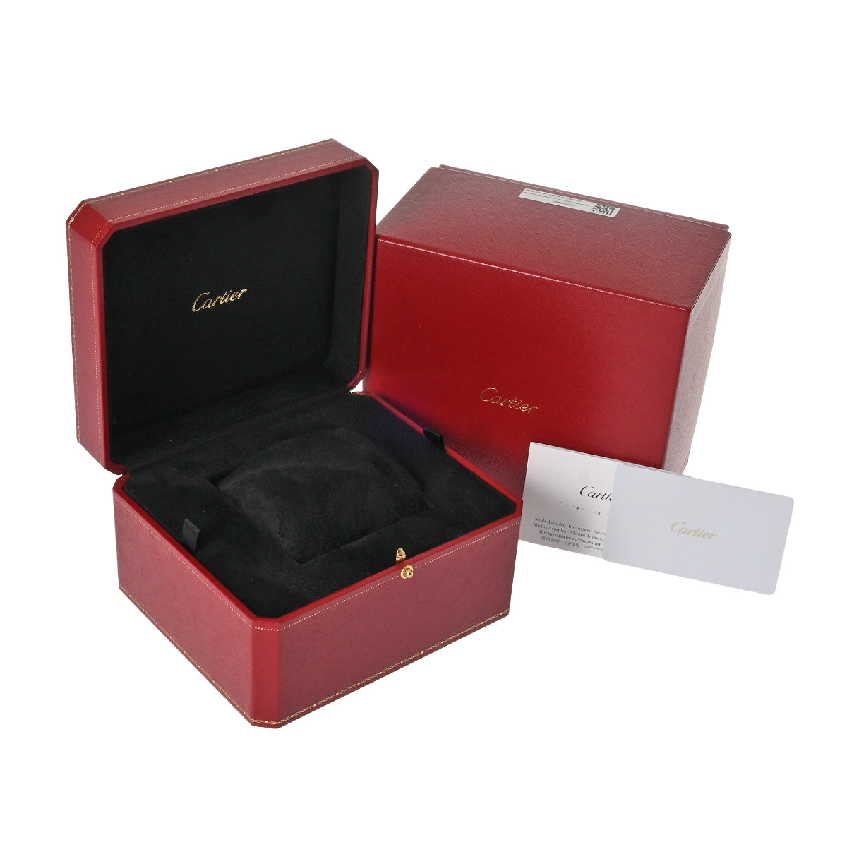 Santos Dumont LM WSSA0046 Black CARTIER Men's [Pre-owned]