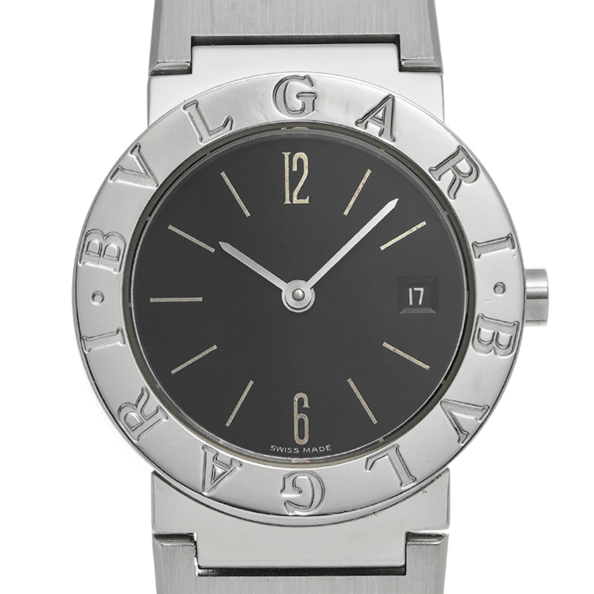 Bulgari Bulgari BB26SSD Black BVLGARI Ladies [Pre-owned].