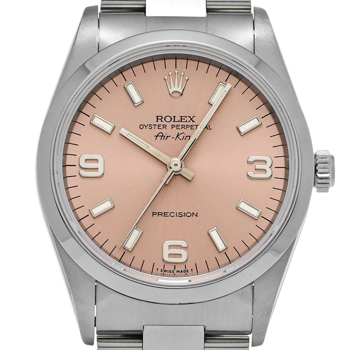 Air-King 14000 U (manufactured circa 1997) Pink ROLEX Men's [Pre-owned].