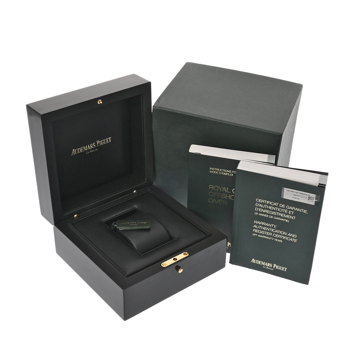 Royal Oak Offshore Diver 15710ST.OO.A002CA.01 Black AUDEMARS PIGUET Men's [Pre-owned]