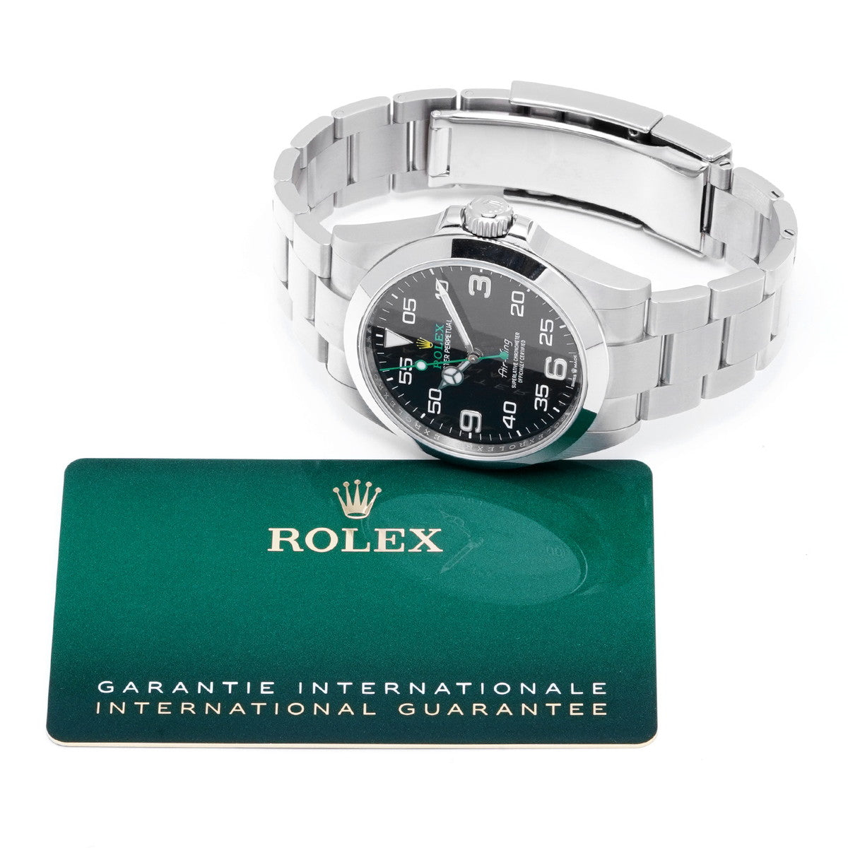 Air-King 126900 Black ROLEX Men's [Pre-Owned].