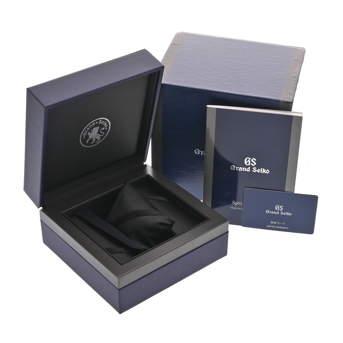 Spring Drive GMT SBGE277 Black Grand Seiko Men's [Pre-Owned].