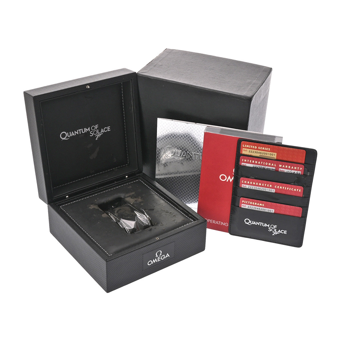 Seamaster Planet Ocean 600 Co-Axial 007 222.30.46.20.01.001 Black OMEGA Men's [Pre-Owned].