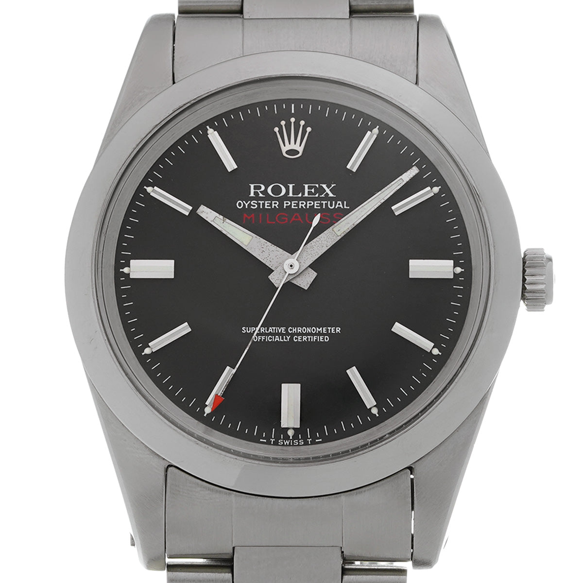 Milgauss 1019 Series 25 (manufactured circa 1970) Black ROLEX Men's [Pre-Owned].