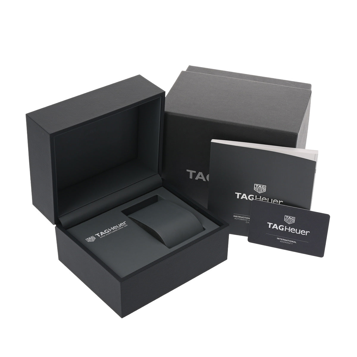 CARRERA Calibre 5 Day Date WBN2013.BA0640 Black TAG HEUER Men's [Pre-Owned].
