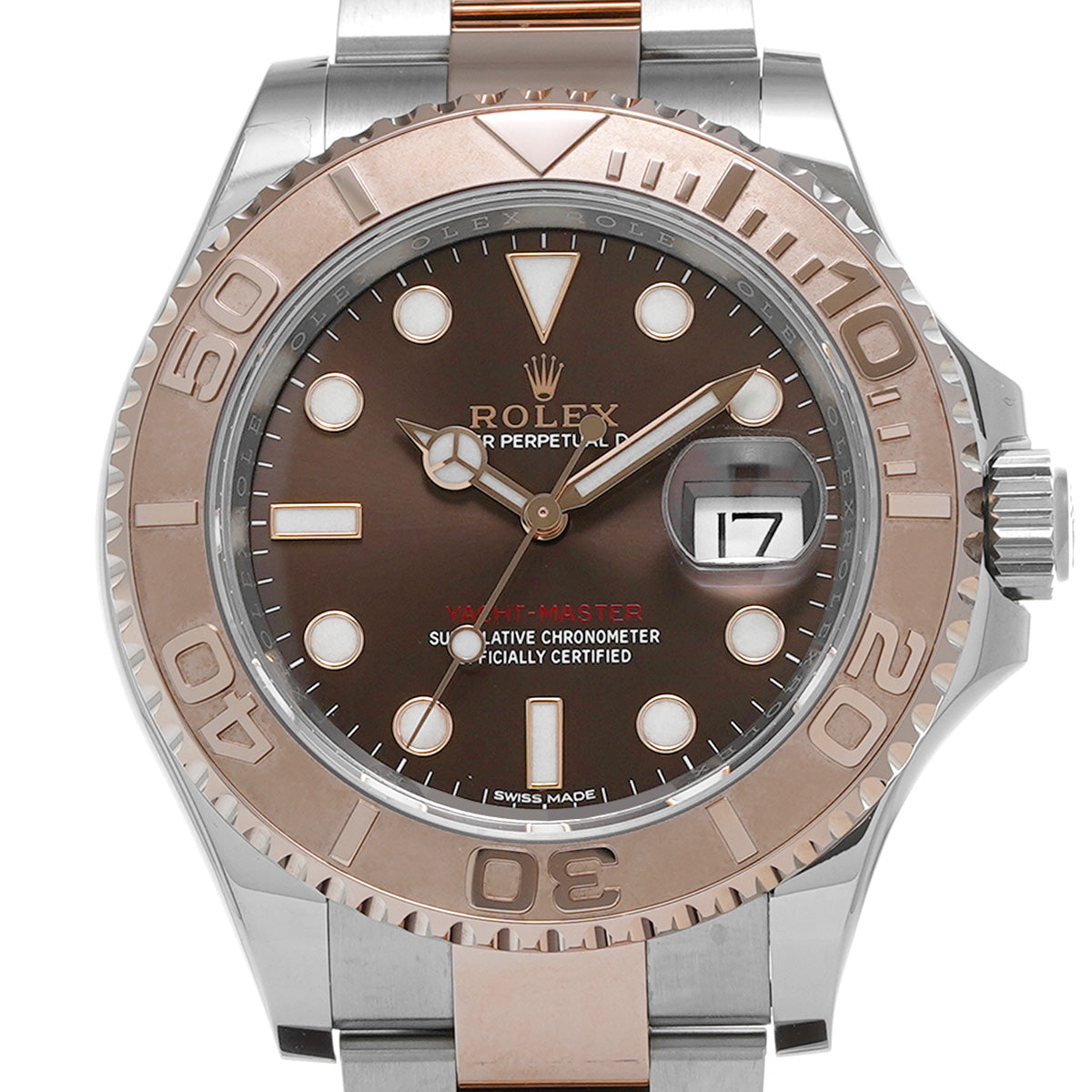 Yacht-Master 40 116621 Random Serial Chocolate Brown ROLEX Men's [Pre-Owned].