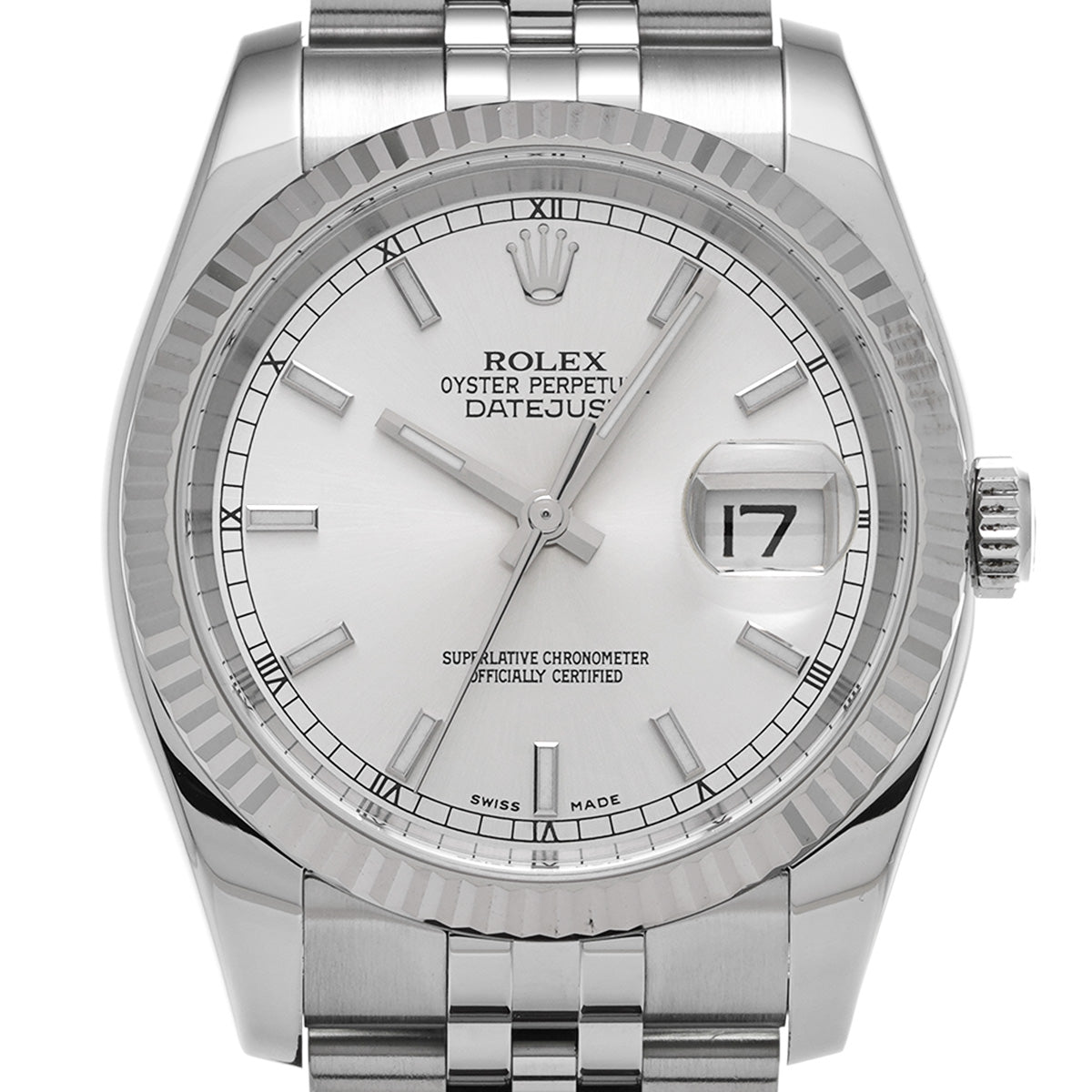 DATE JUST 116234 D (made around 2005) Silver ROLEX Men's [Pre-Owned].