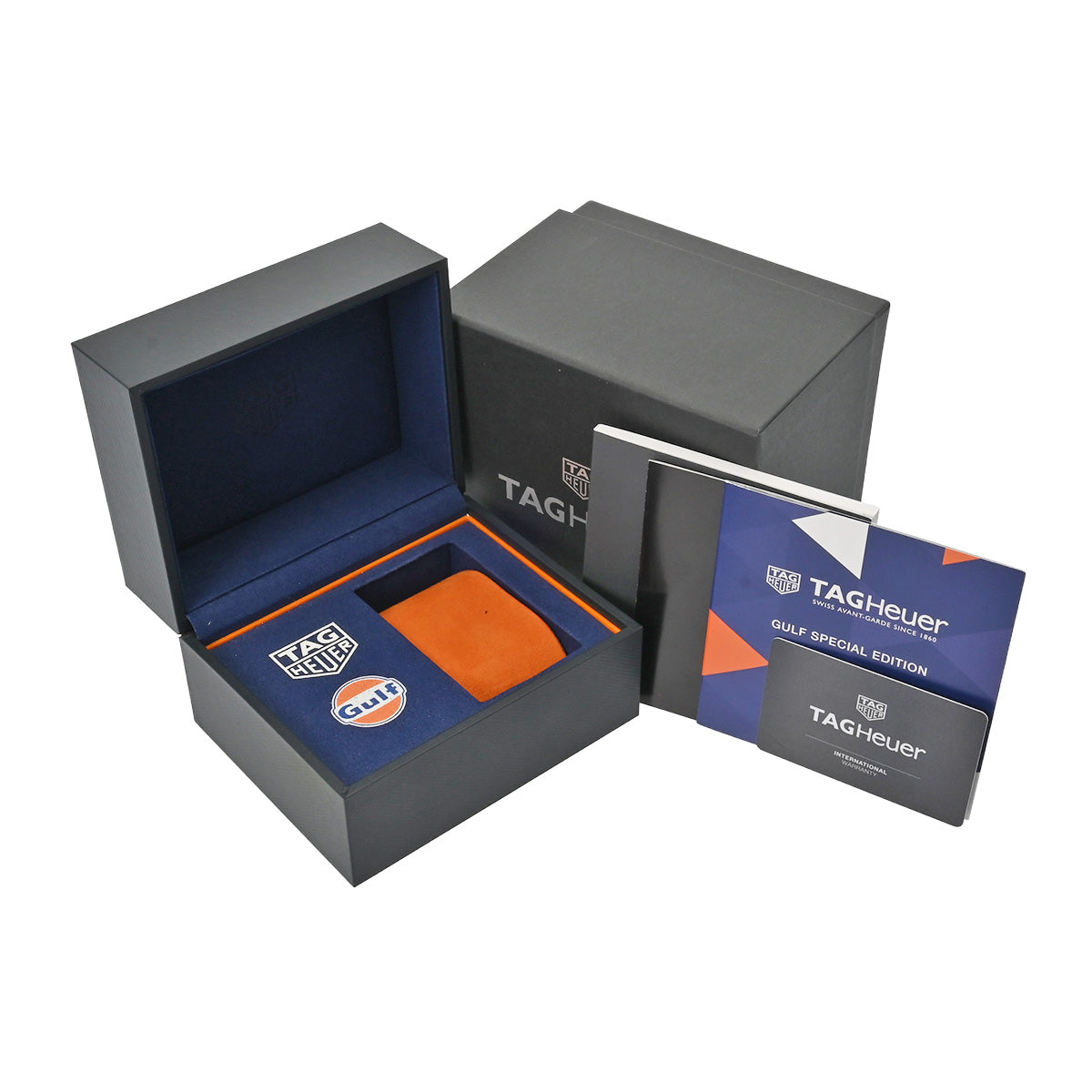 Formula 1 Quartz Chronograph Gulf CAZ101N.FC8243 Blue/Silver TAG HEUER Mens [Pre-Owned]