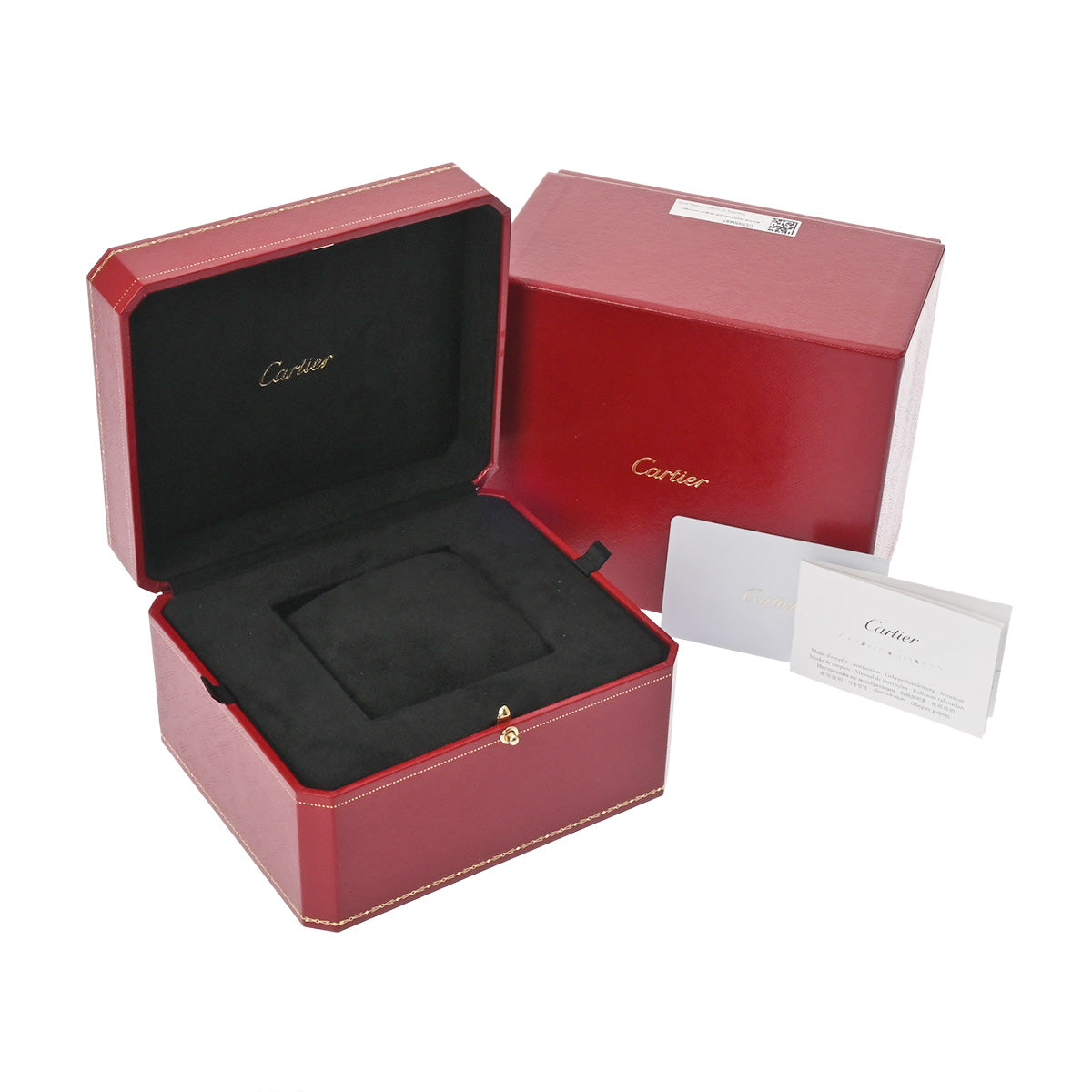 Santos Dumont LM WSSA0046 Black CARTIER Men's [Pre-owned]