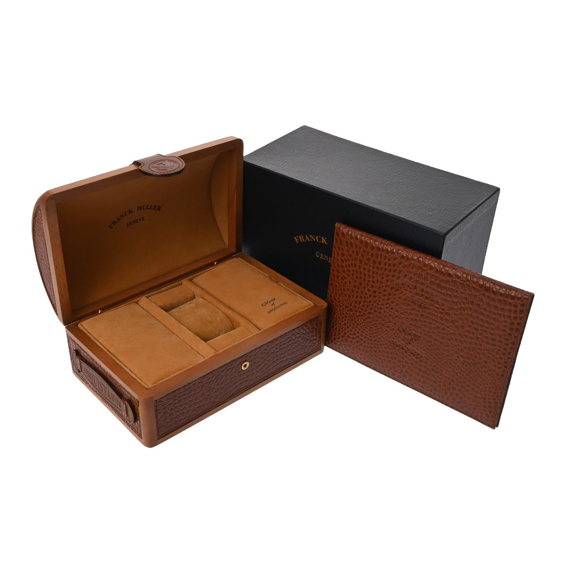Conquistador 8005SC Black FRANCK MULLER Men's [Pre-owned].