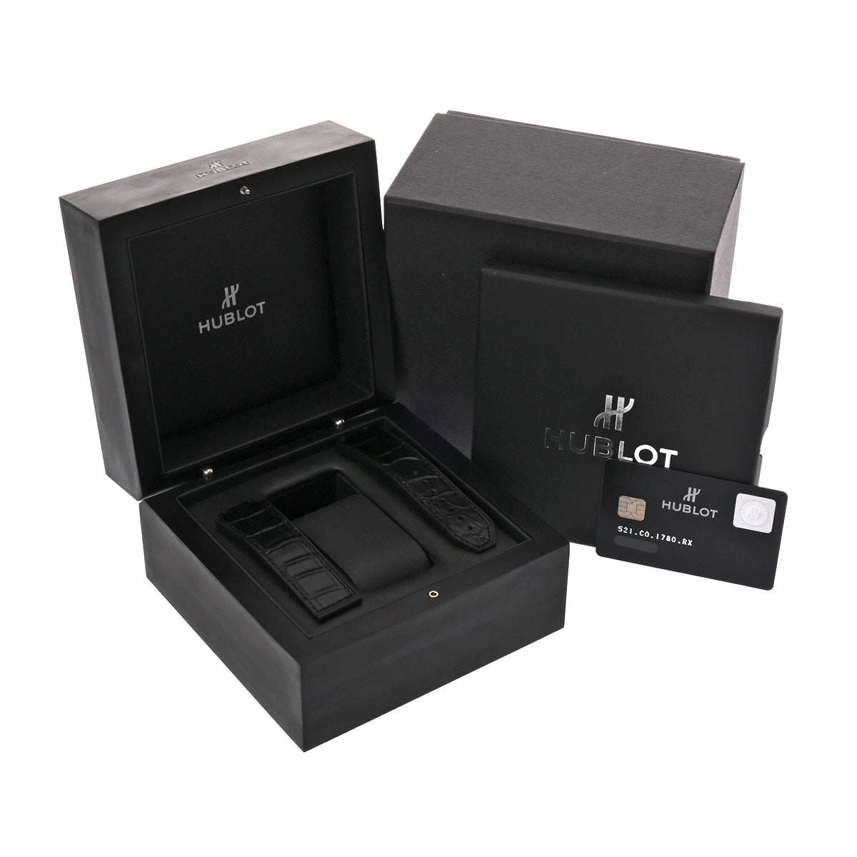 Classic Fusion Chronograph Ceramic King Gold 521.CO.1780.RX Black HUBLOT Men's [Pre-owned]