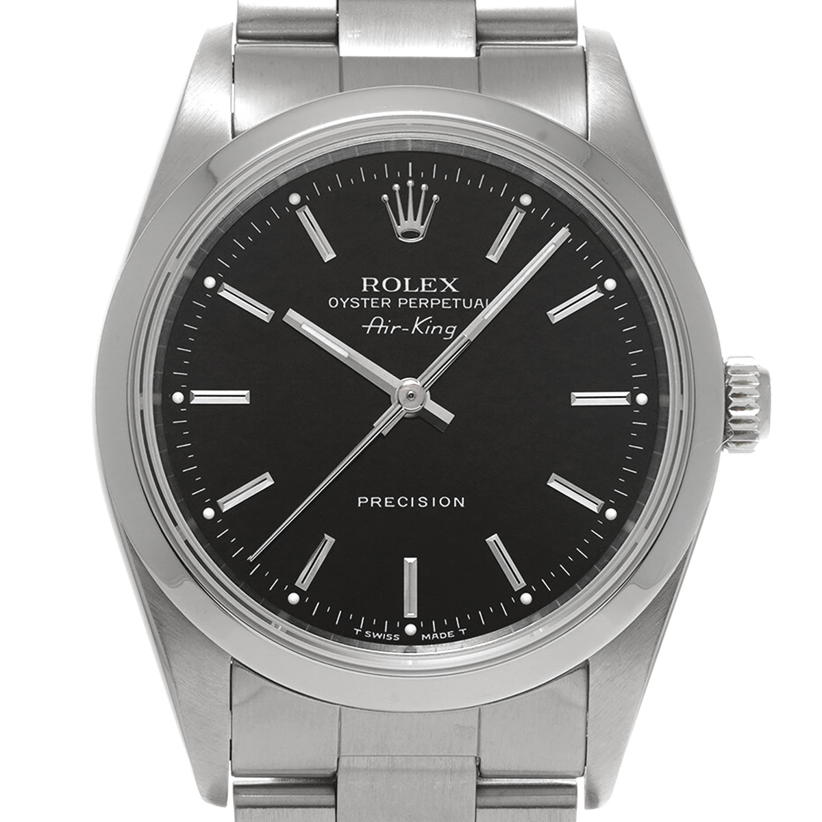 Air-King 14000 Black ROLEX Men's [Pre-owned].