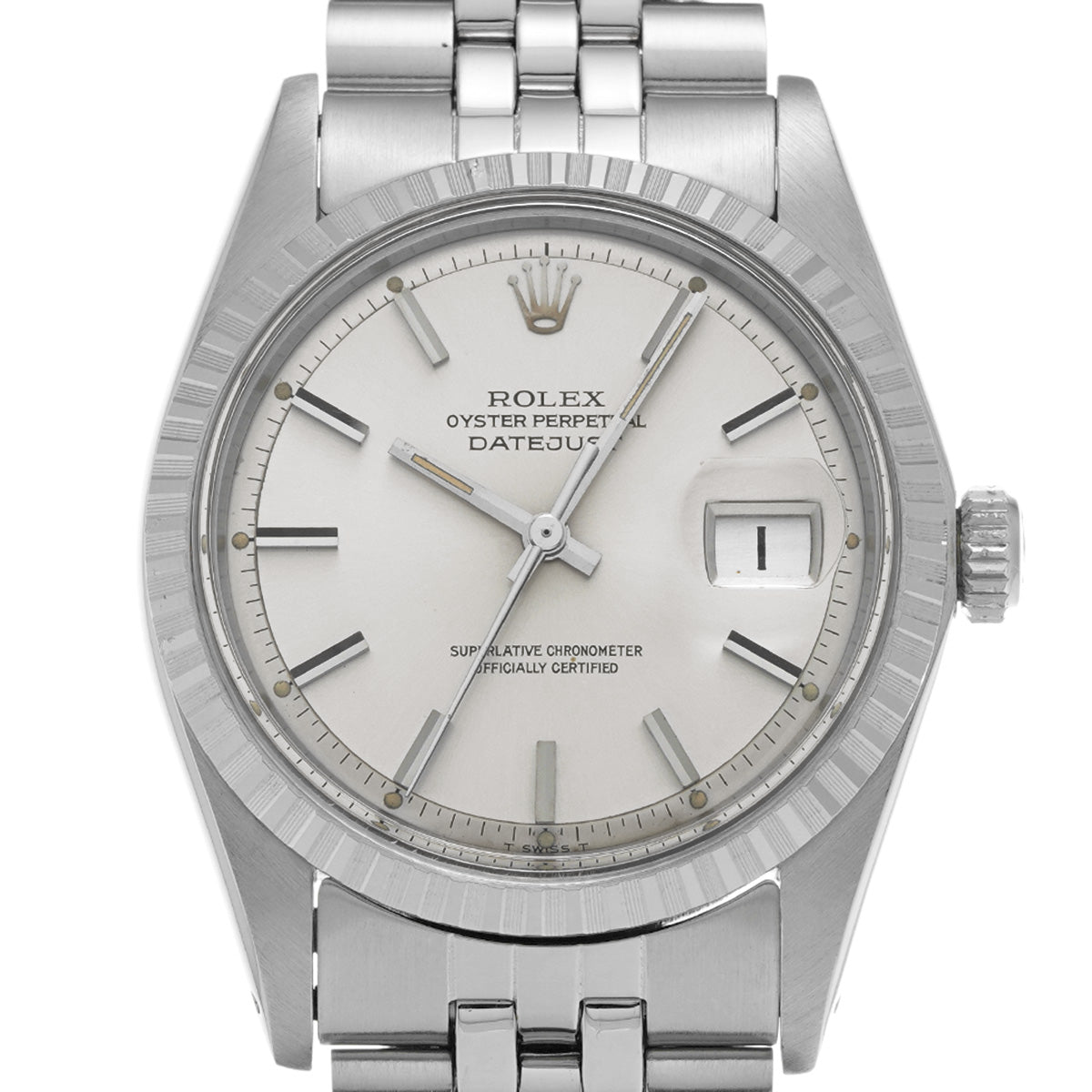 DATE JUST 1603 36th (manufactured circa 1974) Silver ROLEX Men's [Pre-Owned].
