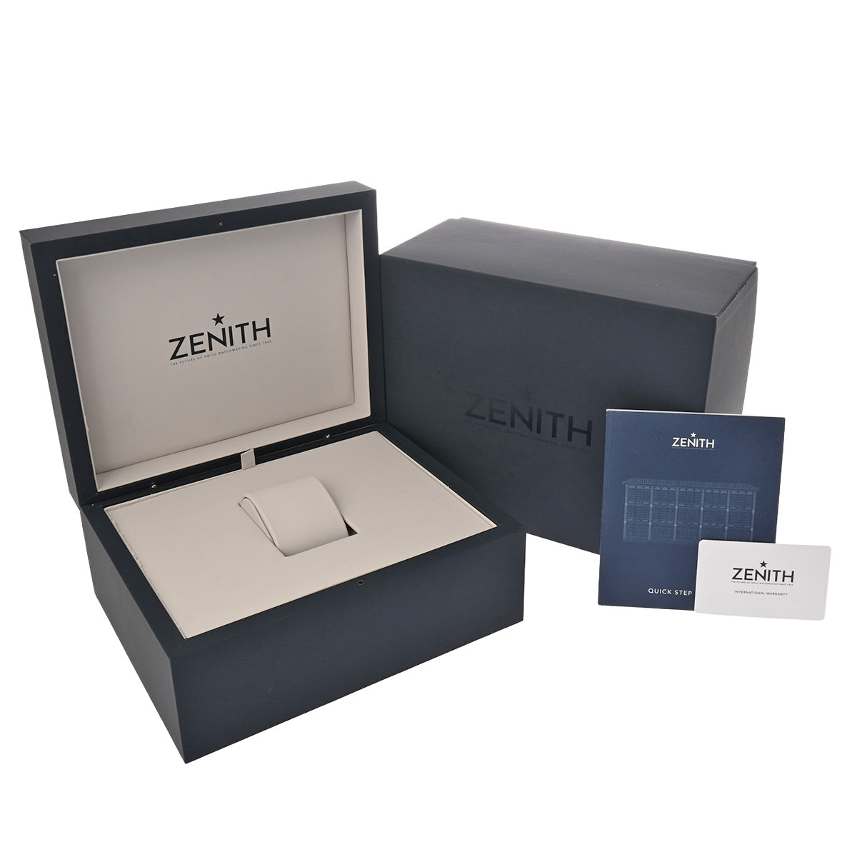 03.A384.400/21.C815 Chronomaster A384 Revival White/Black ZENITH Men's [Pre-Owned].