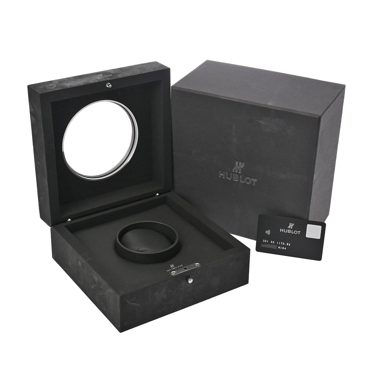 Big Bang Steel 301.SX.1170.RX Black HUBLOT Men's [Pre-owned].