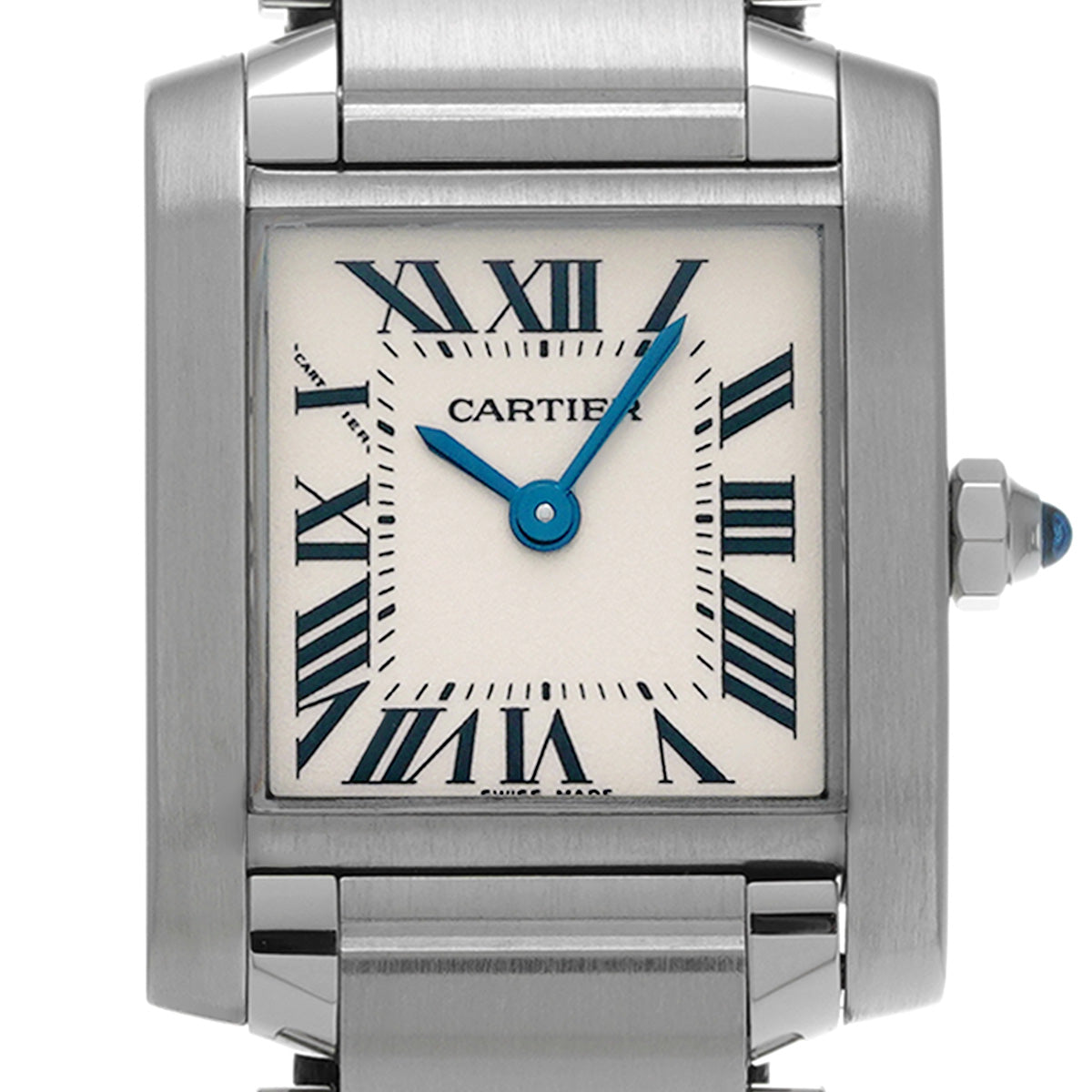 Tank Francaise SM W51008Q3 Silver CARTIER Ladies [Pre-owned]