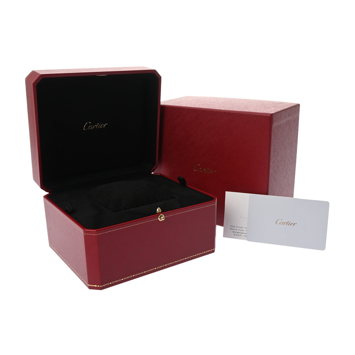 Tank Must de Cartier watch SM WSTA0071 Black Lacquer CARTIER Men's [Pre-owned]