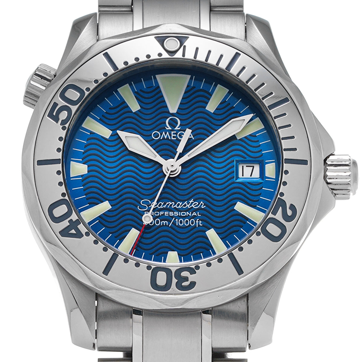 Seamaster Professional 300 2263.80 Blue OMEGA Men's [Pre-Owned].