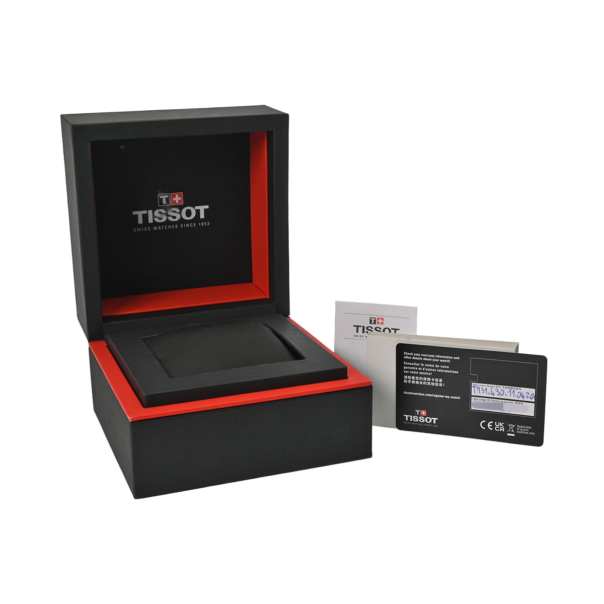 PRS 516 Powermatic 80 T131.430.11.042.00 Blue TISSOT Men's [pre-owned].