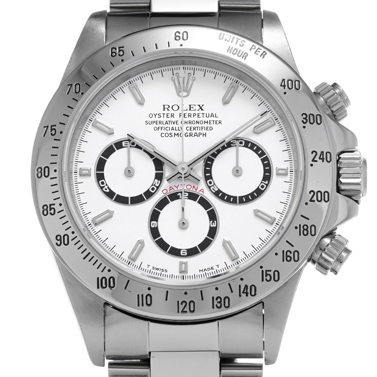 Cosmograph Daytona 16520 U (manufactured circa 1997) White ROLEX Men's [Pre-Owned].