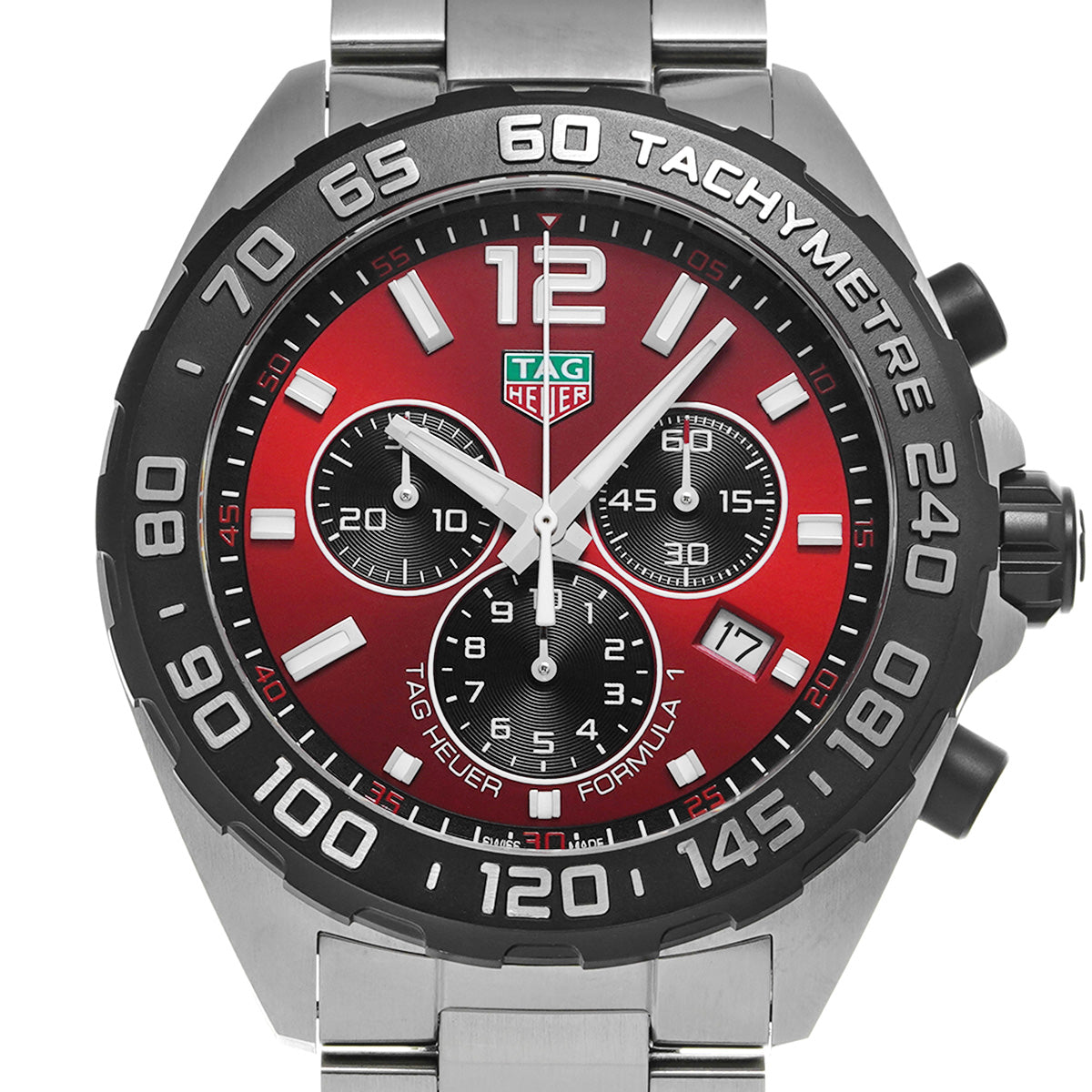 Formula 1 Chronograph CAZ101AN.BA0842 Red TAG HEUER Men's [Pre-Owned].