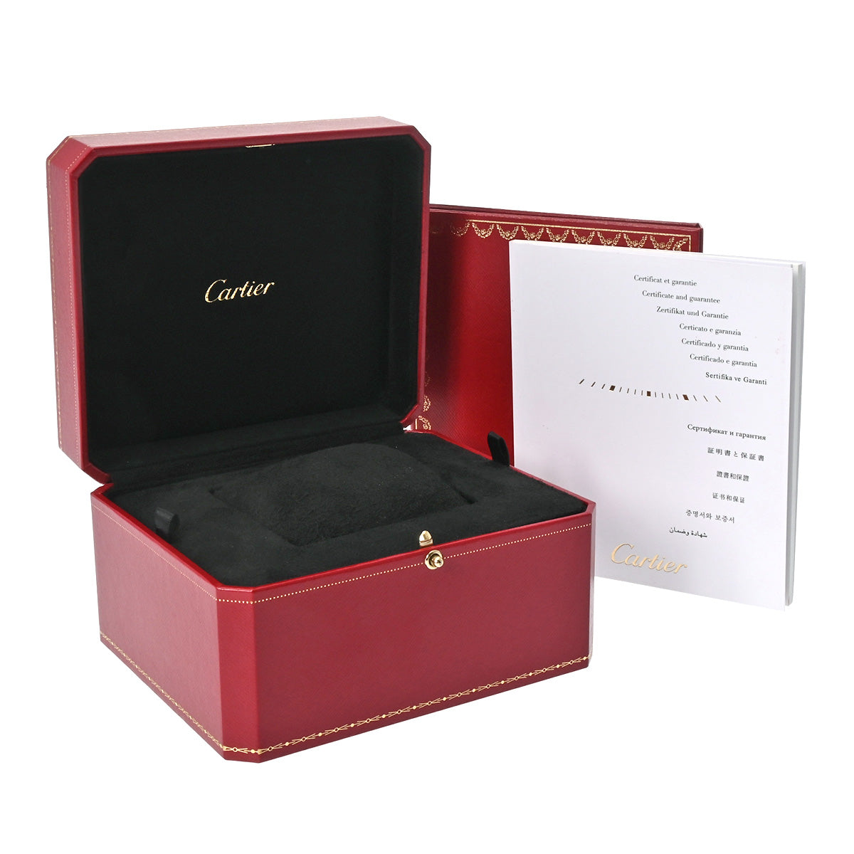 Calibre de Cartier W7100016 Black CARTIER Men's [Pre-owned].