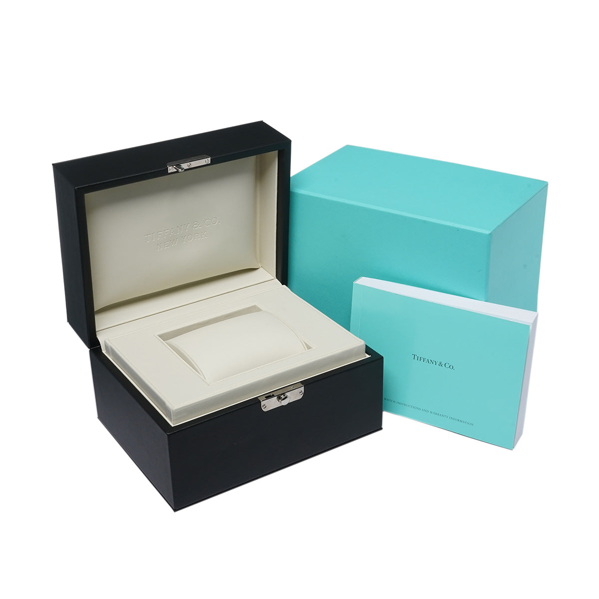 Metro 2 hands 60874875 Silver/diamond TIFFANY &amp; Co. ladies [pre-owned].