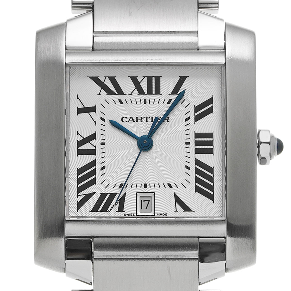 Tank Francaise LM W51002Q3 Silver CARTIER Men's [Pre-owned]