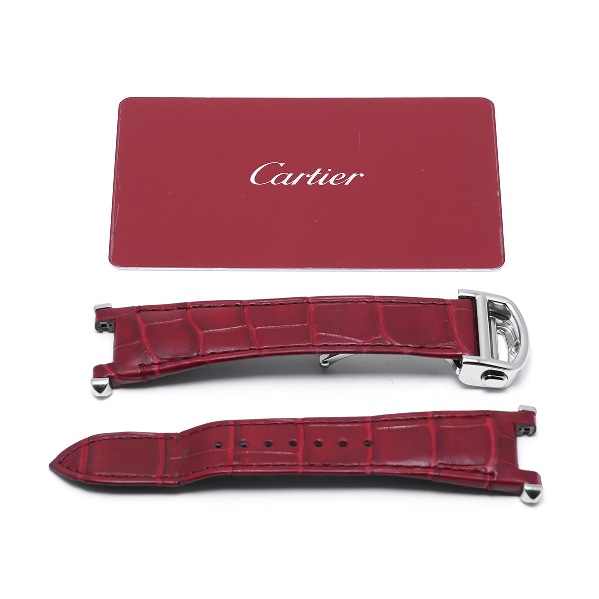 Pasha de Cartier WSPA0031 Red CARTIER Unisex [Pre-owned]