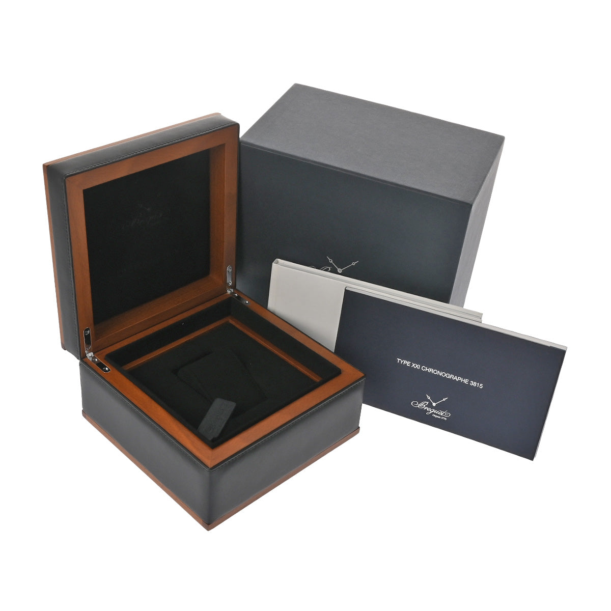 Type XXI Limited 3815TI/HM/3ZU Black Breguet Men's [Pre-Owned].