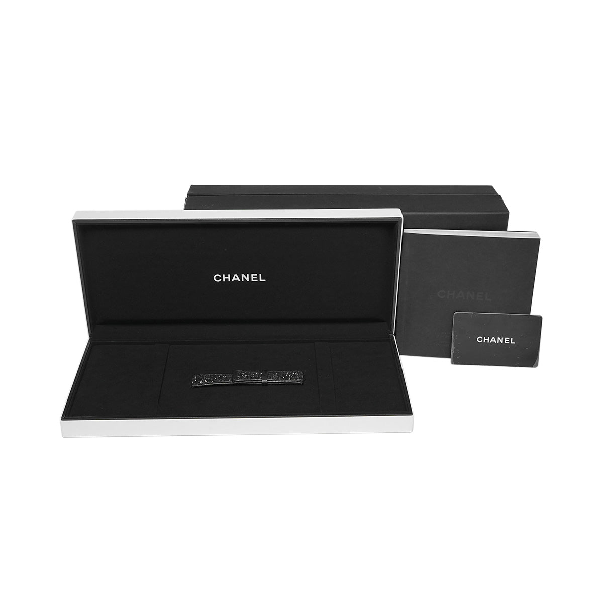 Boyfriend H6585 Black CHANEL Women's [Pre-owned].