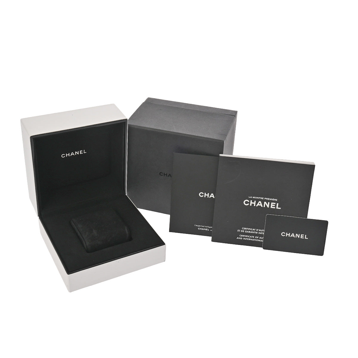 H4327 Premiere Lock White MOP CHANEL Ladies [Pre-owned].