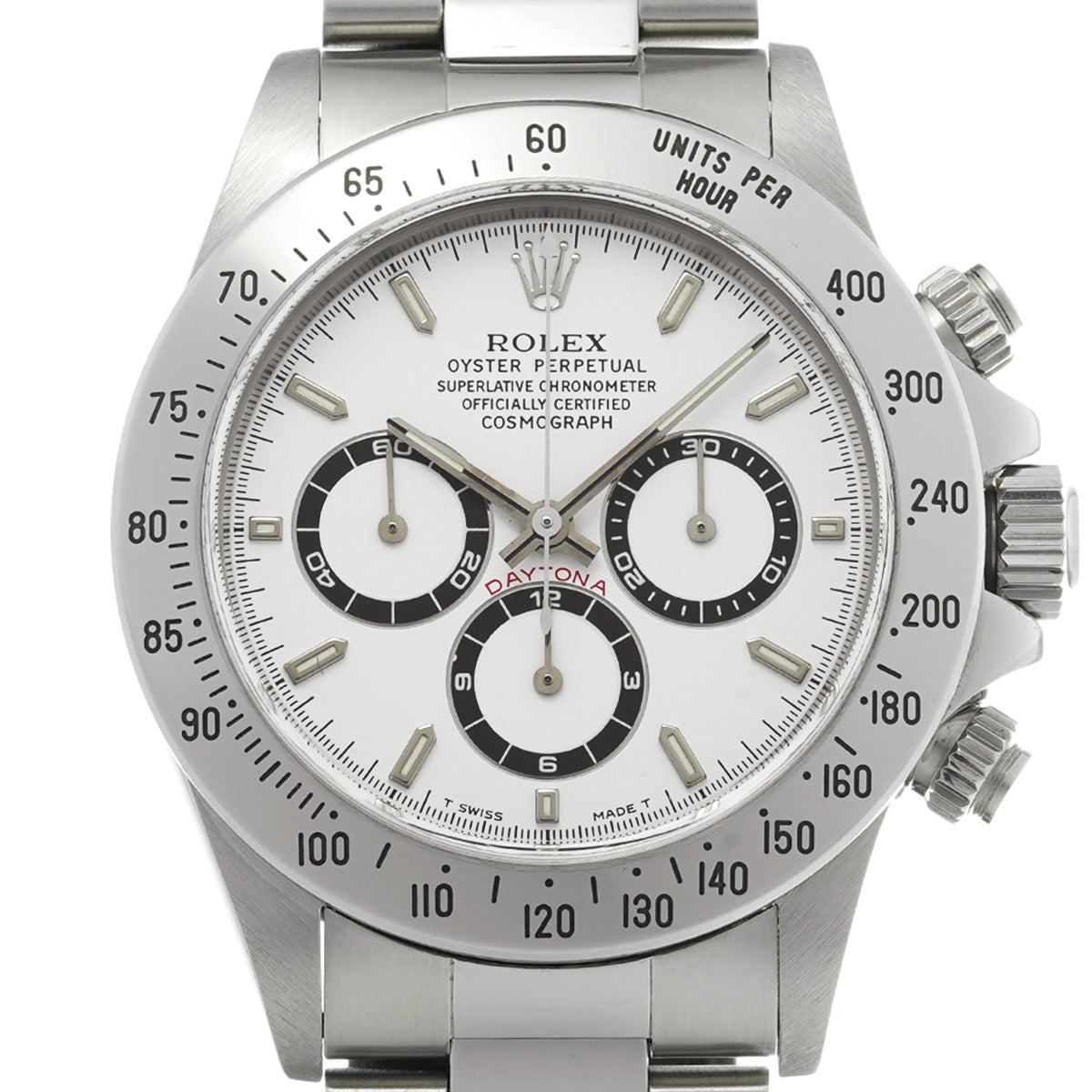 16520 Cosmograph Daytona U (manufactured circa 1997) White ROLEX Men's [Pre-Owned].