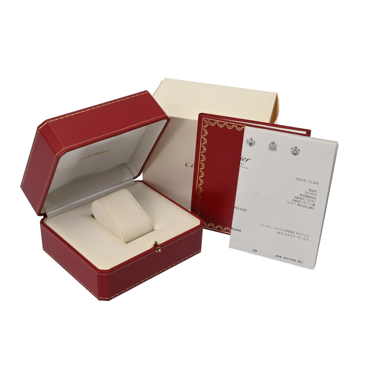 Tank American SM WB7018L1 Silver CARTIER Ladies [Pre-owned]
