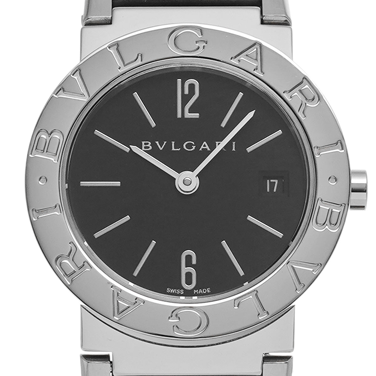 Bulgari Bulgari BB26SS Black BVLGARI Ladies [Pre-owned].