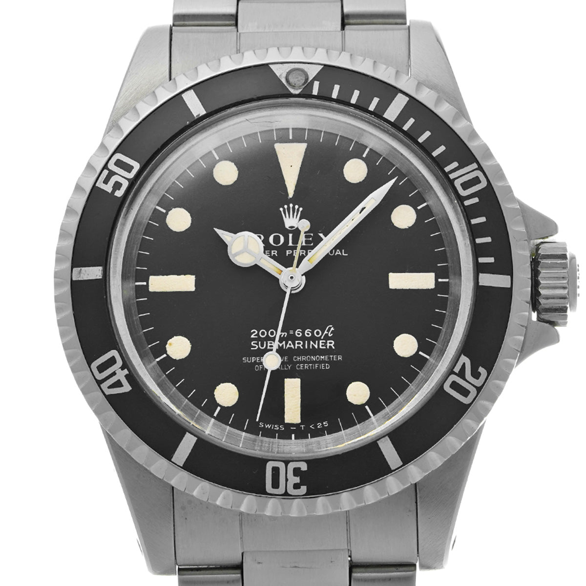 Submariner 5512 19s (manufactured circa 1968) Black ROLEX Men's [Pre-Owned].