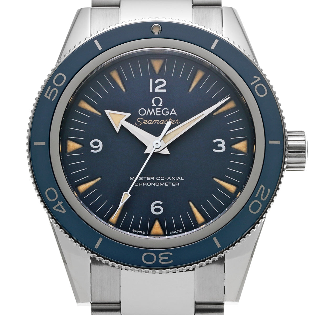 Seamaster 300 Master Co-Axial 233.90.41.21.03.001 Blue OMEGA Men's [New]