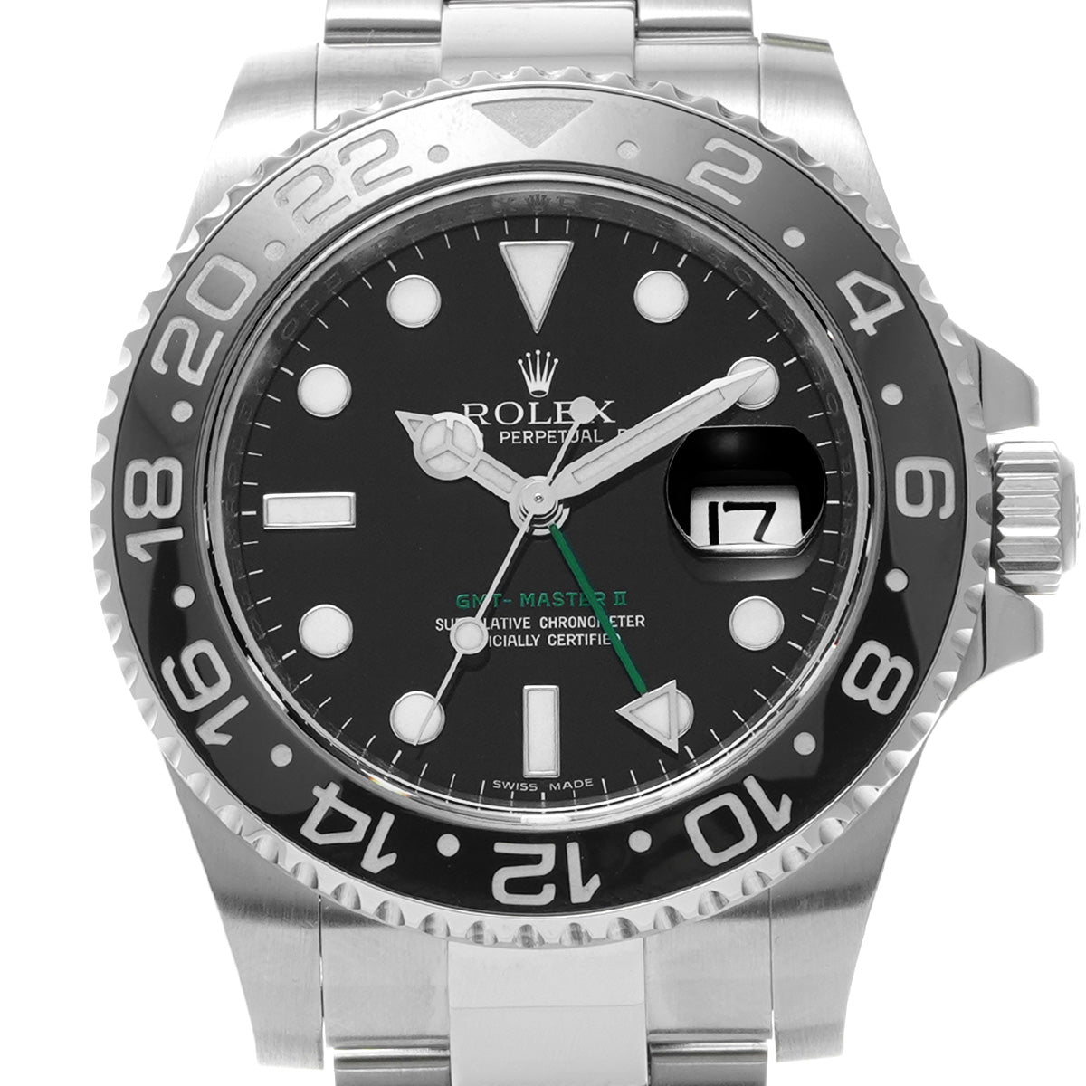 GMT Master II 116710LN M No. (manufactured around 2008) Black ROLEX Men's [Pre-Owned].