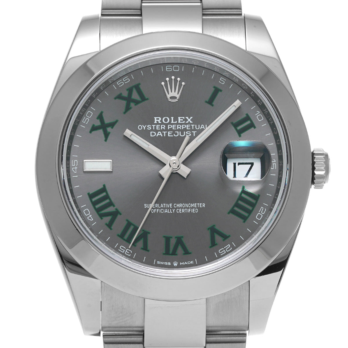 Datejust 41 126300 Random Serial Gray ROLEX Men's [Pre-Owned].