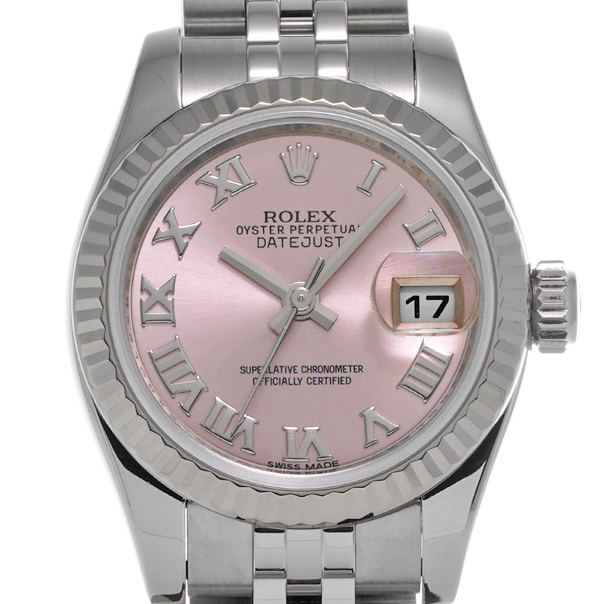 DATE JUST 179174 Random Serial Pink ROLEX Ladies [Pre-Owned].