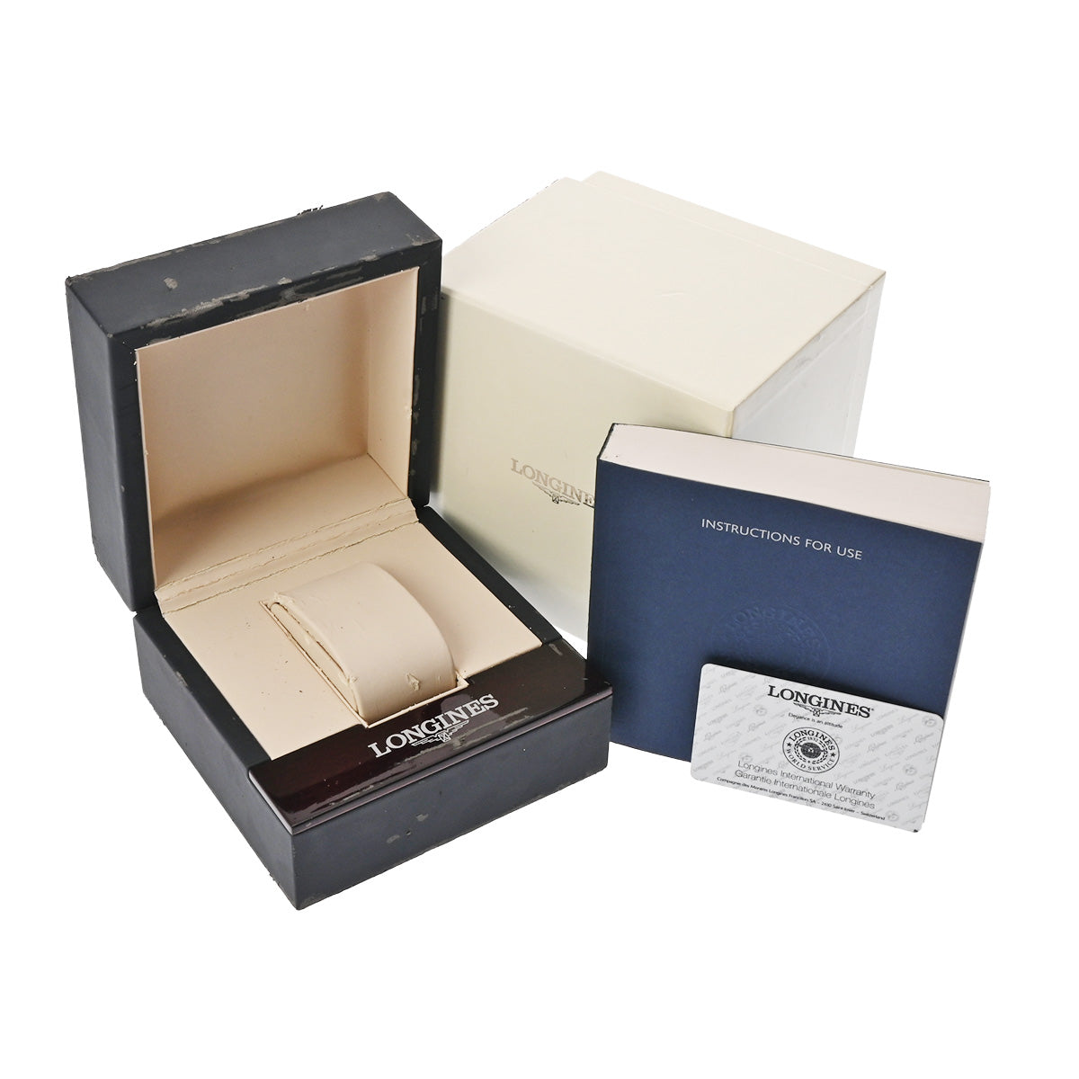 Sport Admiral GMT L3.668.4.76.6 Silver LONGINES Men's [Pre-Owned].
