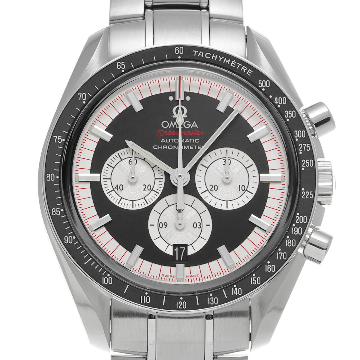 Speedmaster Legend Michael Schumacher 3507.51 Black/Silver OMEGA Men's [Pre-Owned]