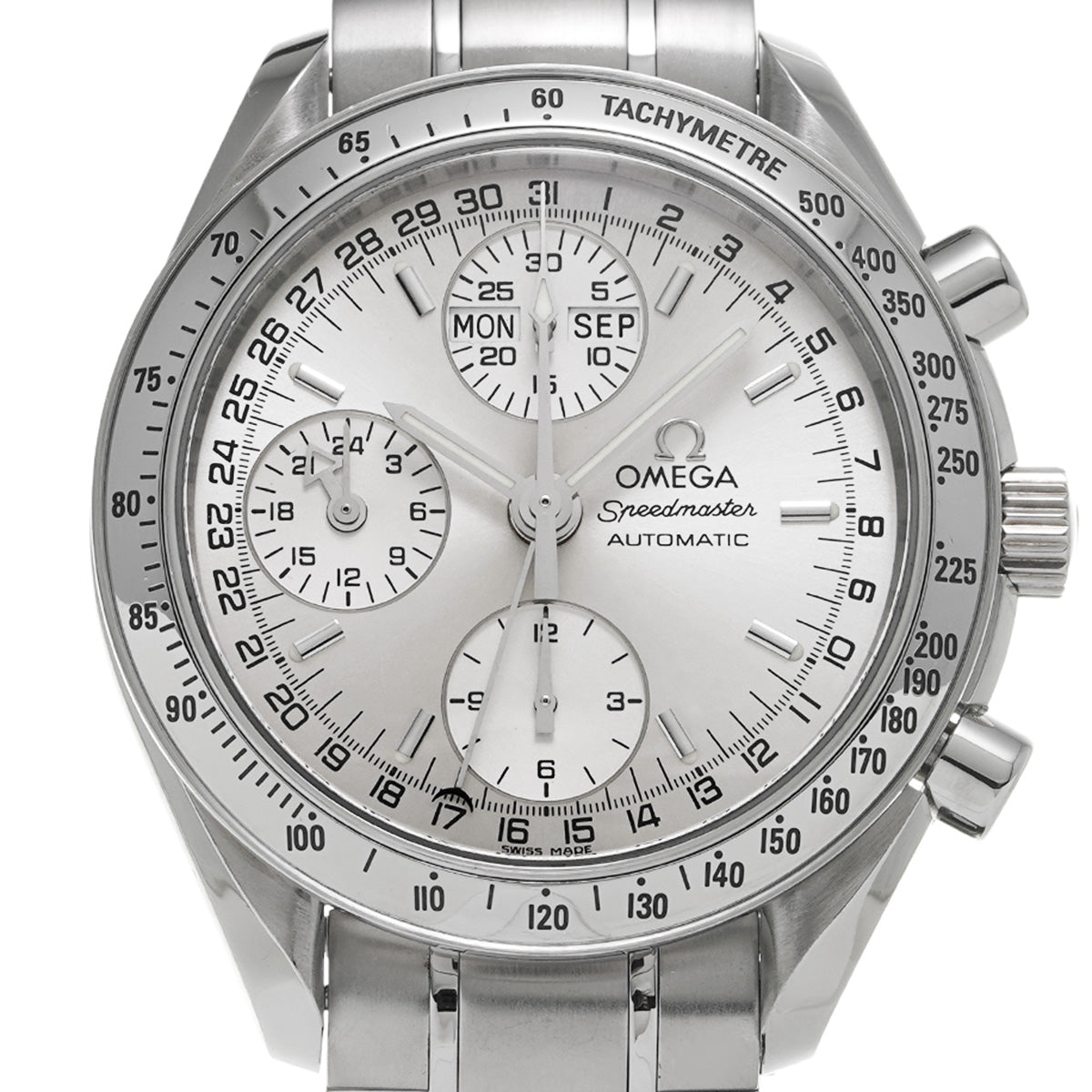 Speedmaster Triple Calendar 3523.30 Silver OMEGA Men's [Pre-Owned].