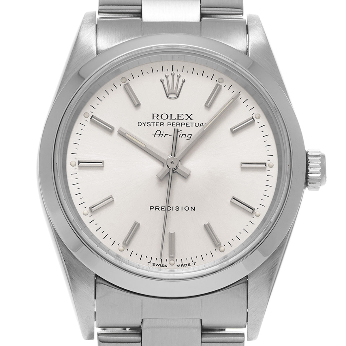 Air-King 14000 T (manufactured in 1996) Silver ROLEX Men's [Pre-Owned].