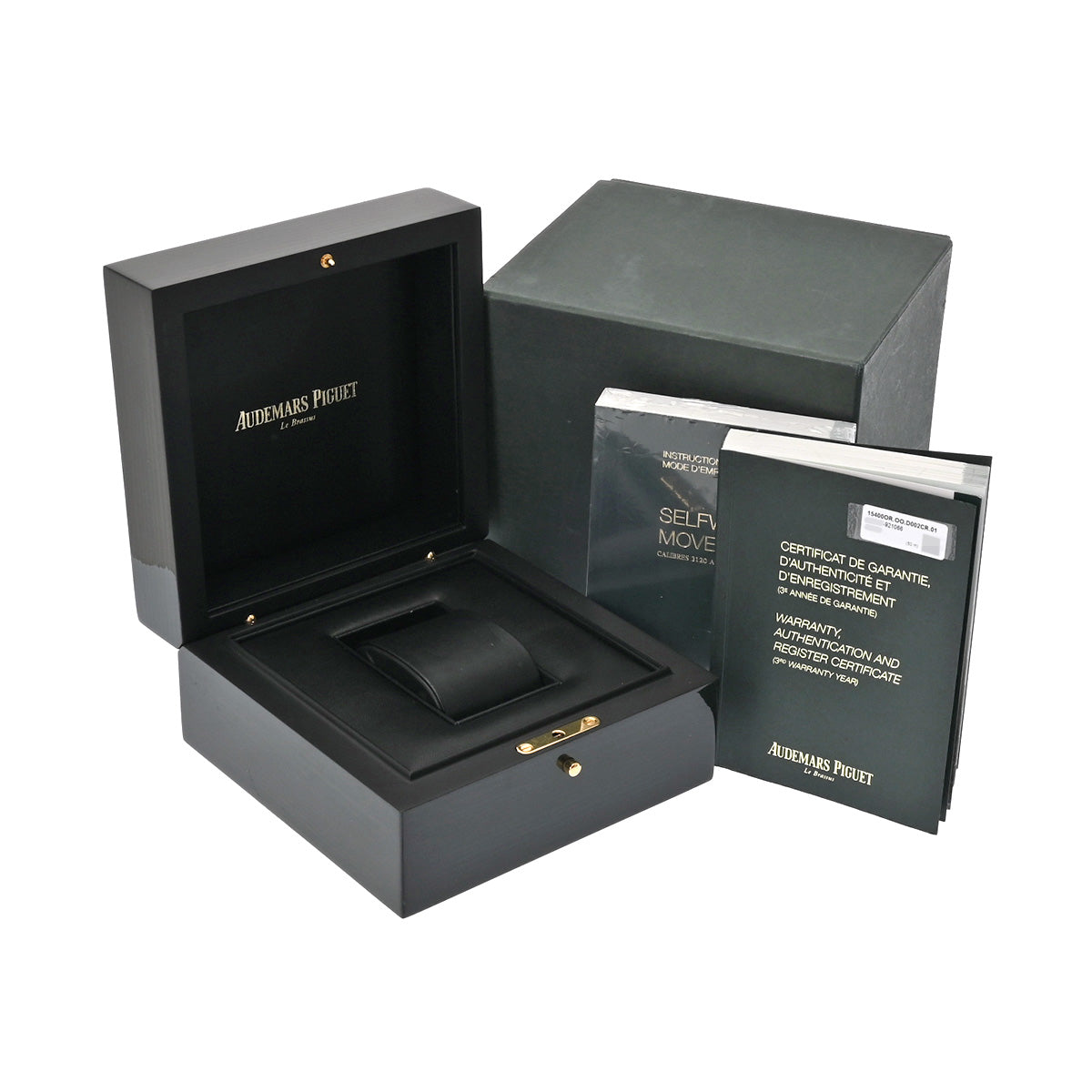 Royal Oak 15400OR.OO.D002CR.01 Black AUDEMARS PIGUET Men's [Pre-Owned].