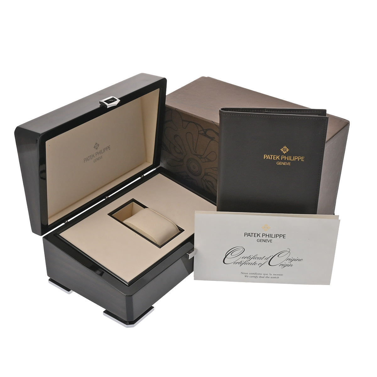 World Time 5130/1R-011 Brown/Silver PATEK PHILIPPE Men's [Pre-Owned].
