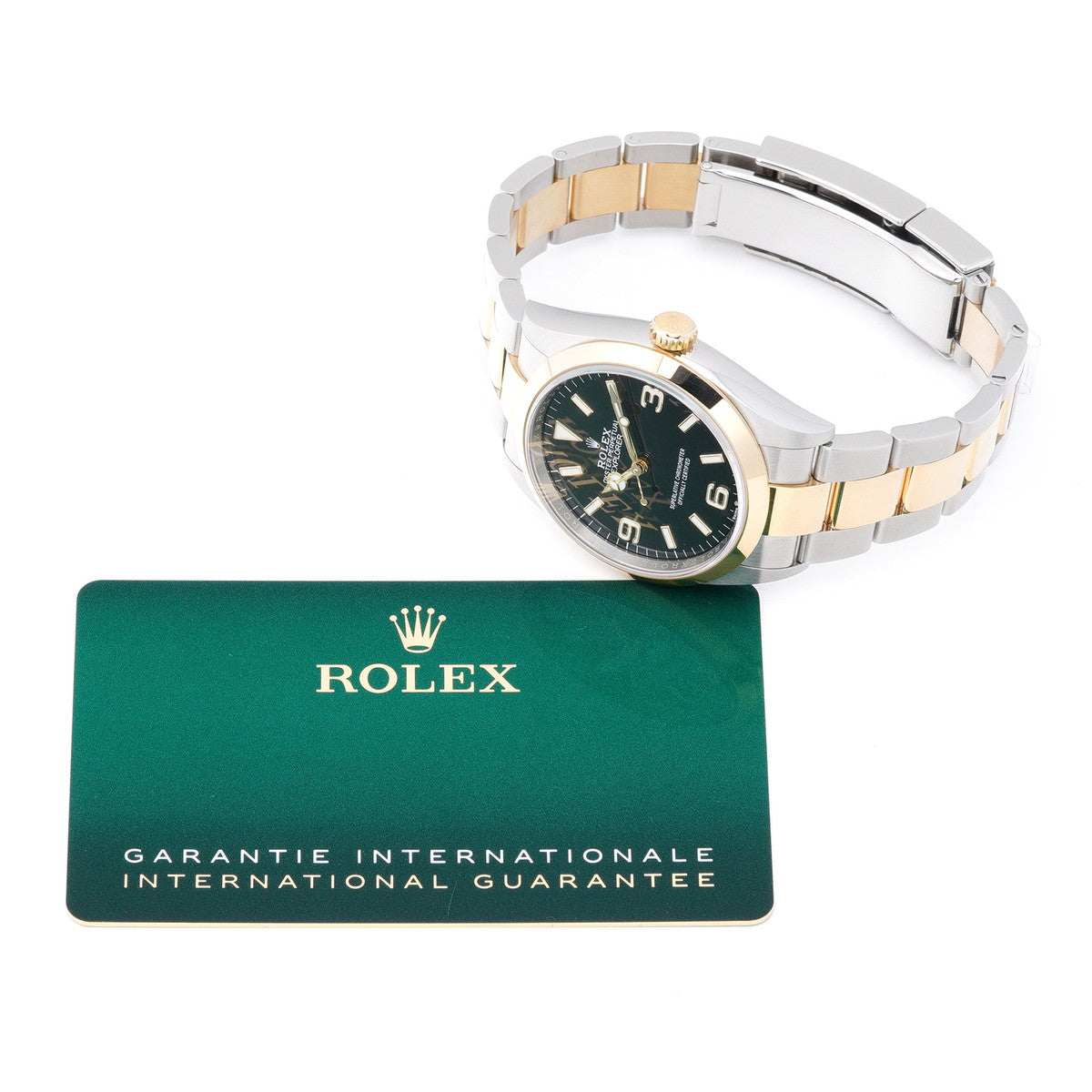 Explorer 36 124273 Random Serial Black ROLEX Men's [Pre-Owned].